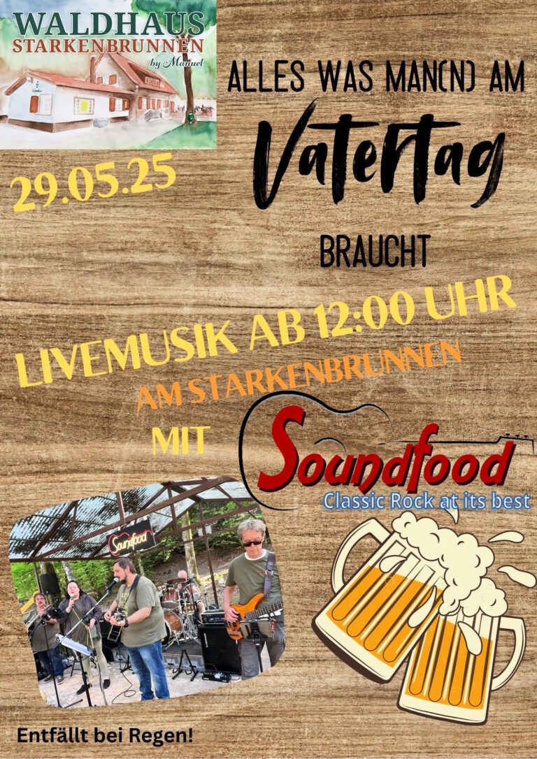 Vatertags Konzert am 29. Mai 2025